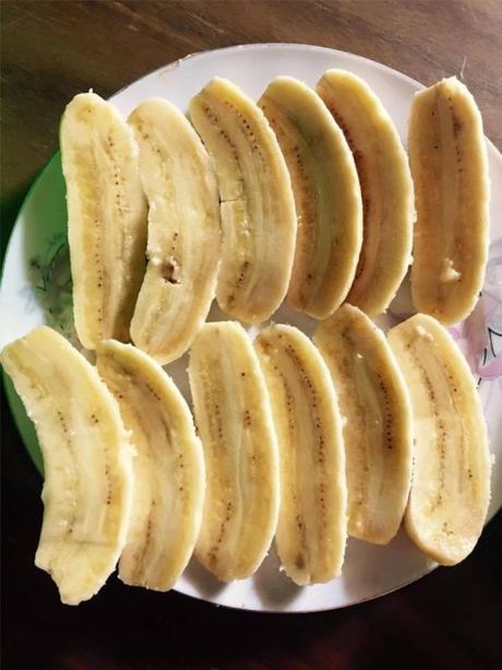 Cach lam kem chuoi cuc don gian tai nha, be nao cung me - Anh 1